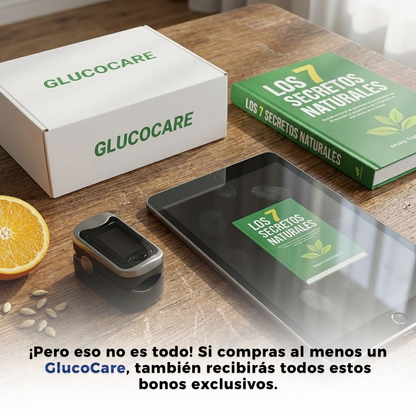 Oferta Especial de Año Nuevo GlucoCare™ – 3 en 1 Medidor de Glucosa Sin Dolor + Colesterol + Presión Arterial + ENVÍO GRATIS